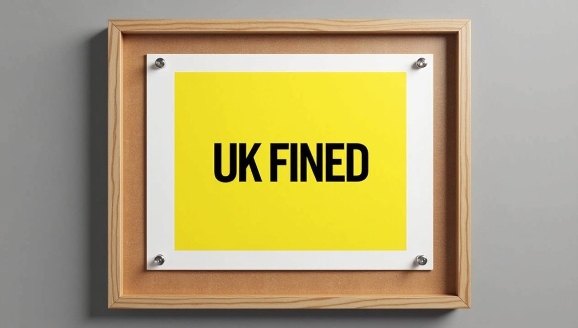uk fined and use