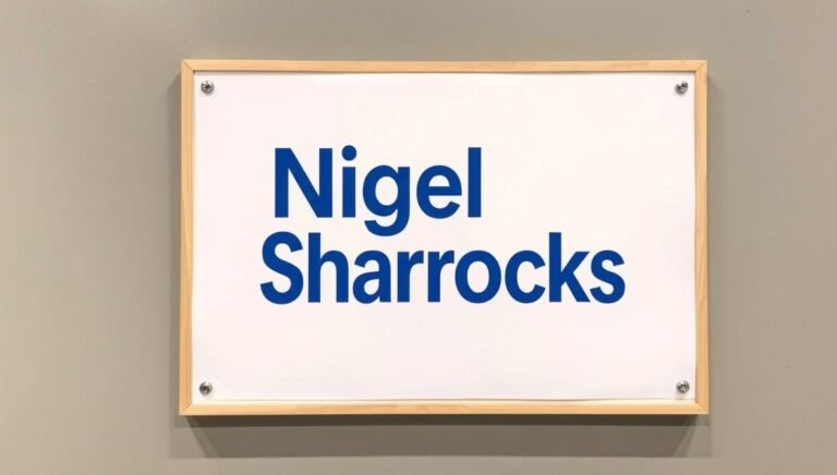 nigel sharrocks