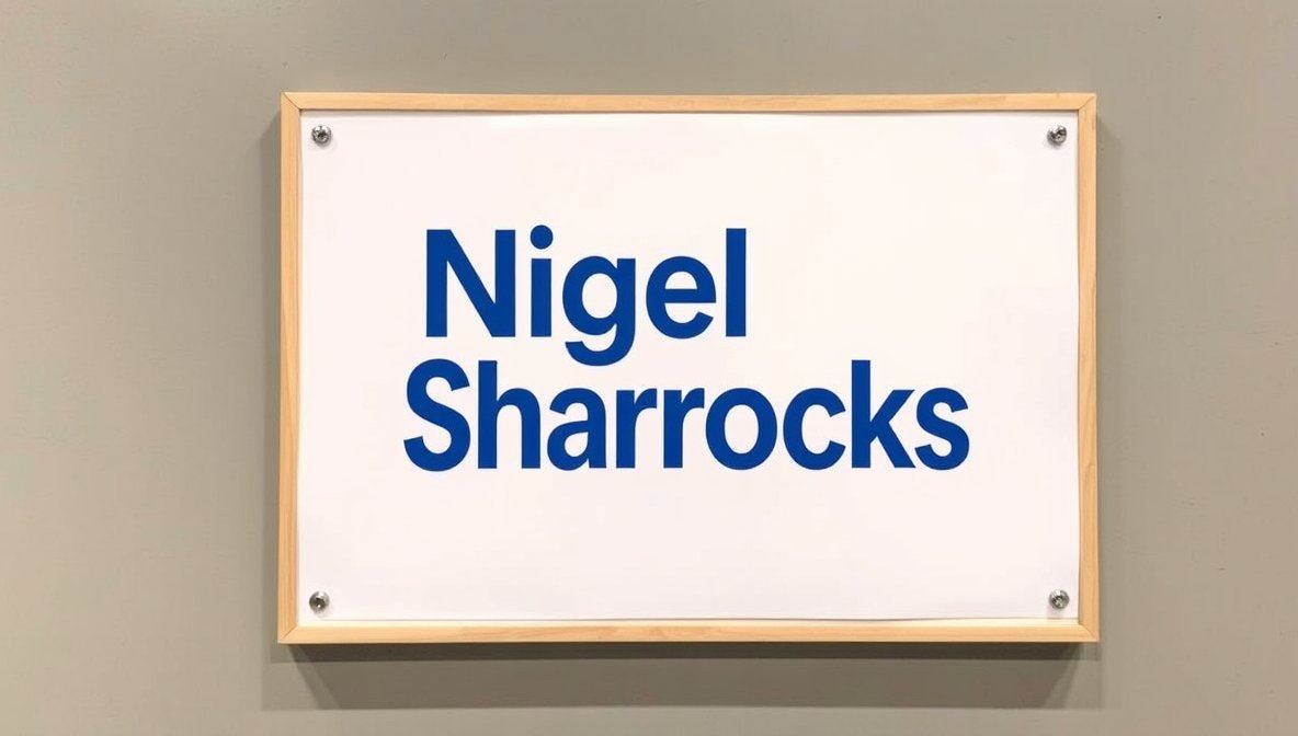 nigel sharrocks